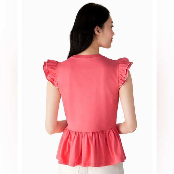 Kate Spade Peplum Tee - Picture 3 of 4